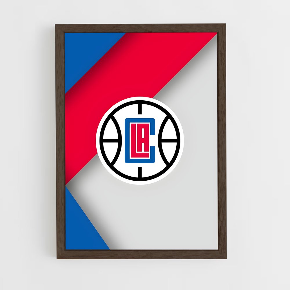 Poster Clippers Spirit – affiche Basketball (vue 5)